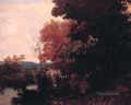 Lisiere de foret landscape Gustave Courbet river
